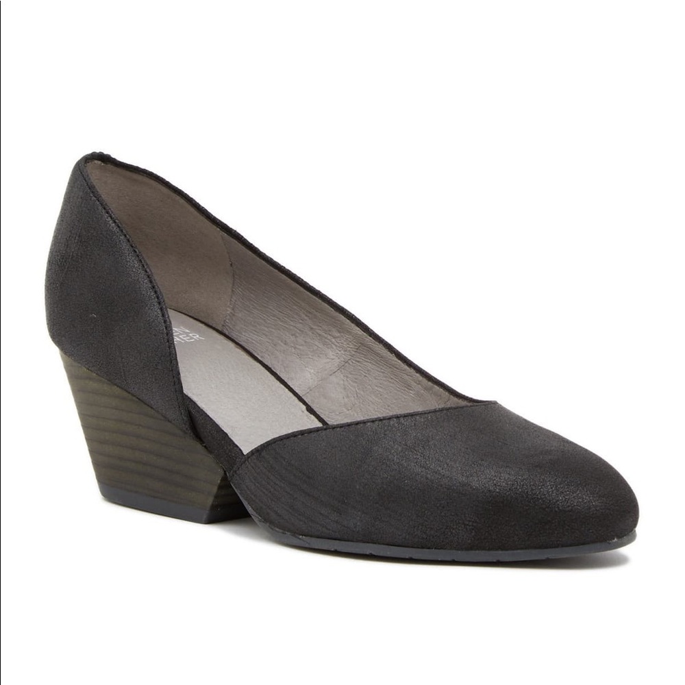 EILEEN FISHER } Lily Half d'Orsay Wedges